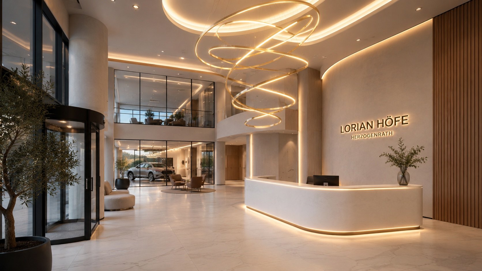 Atrium und Lounge