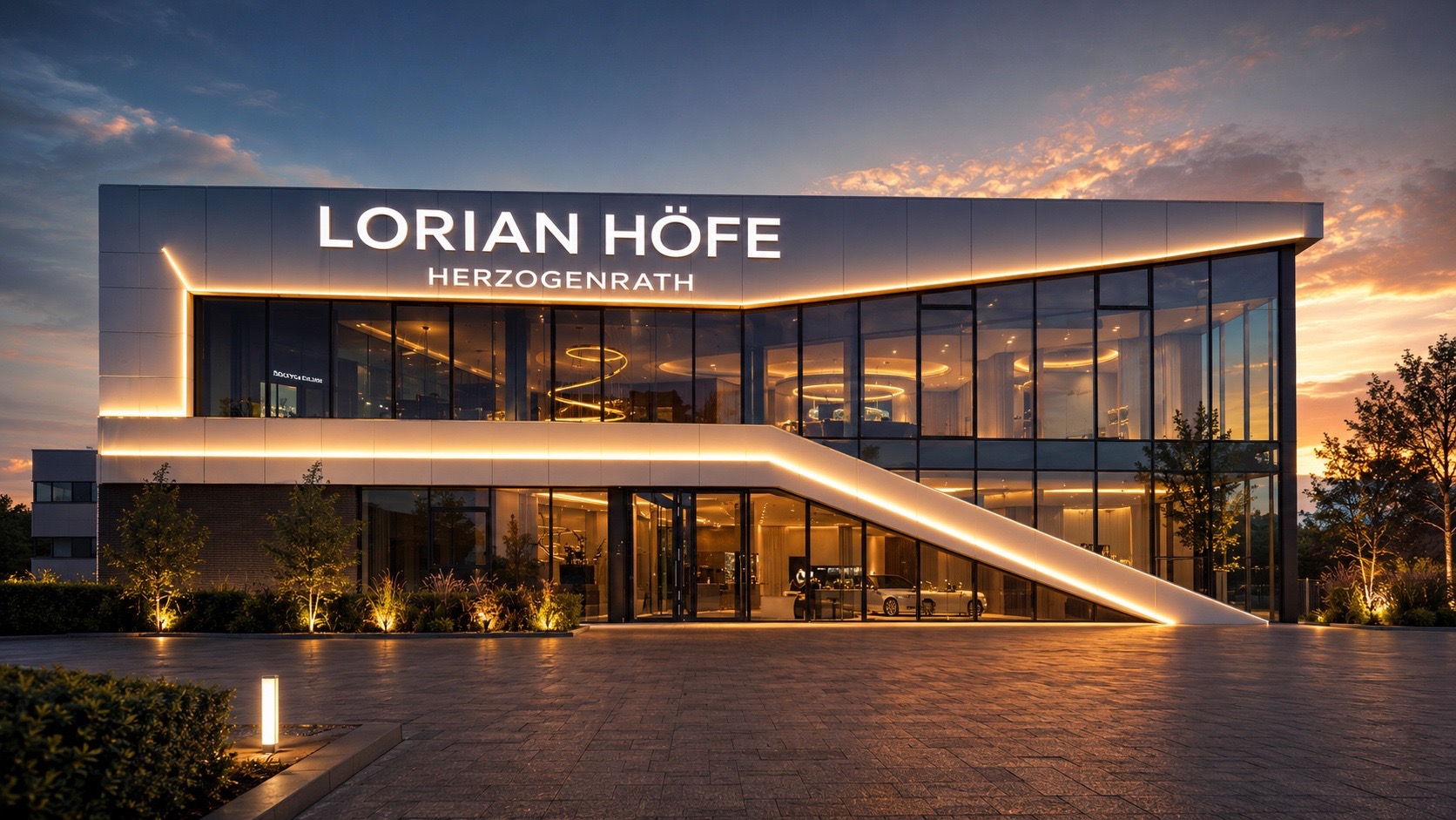 Außenansicht der Lorian Höfe